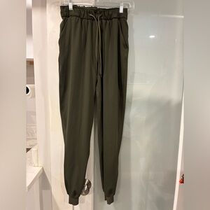 Women’s Olive Green Lululemon Joggers